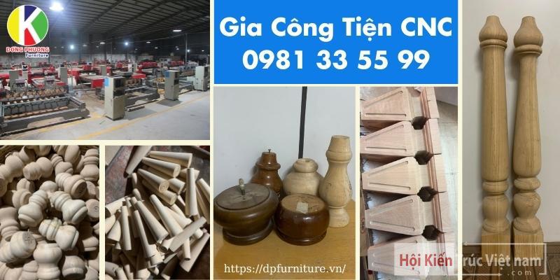 Gia công tiện cnc gỗ tại Đồng Nai, Bình Dương, HCM