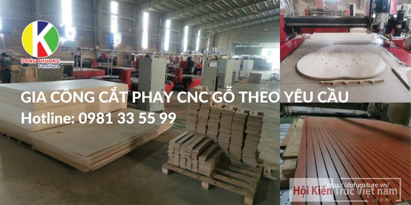 Nhận gia công cắt CNC gỗ SLL tại Bình Dương