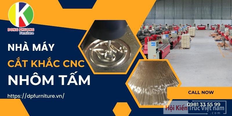 Nhà máy gia công cắt khắc cnc nhôm tấm tại tphcm