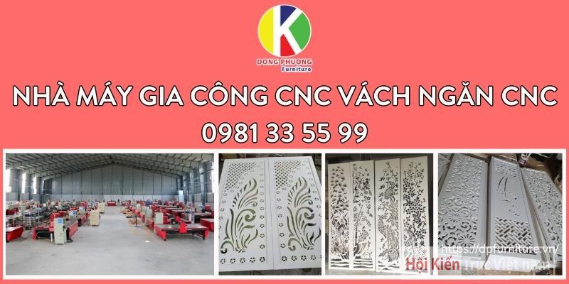Nhà máy gia công vách ngăn CNC tại Bình Dương