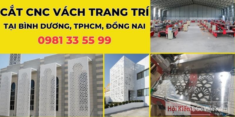 Đơn vị cắt cnc vách trang trí tại bình dương, đồng nai, hcm