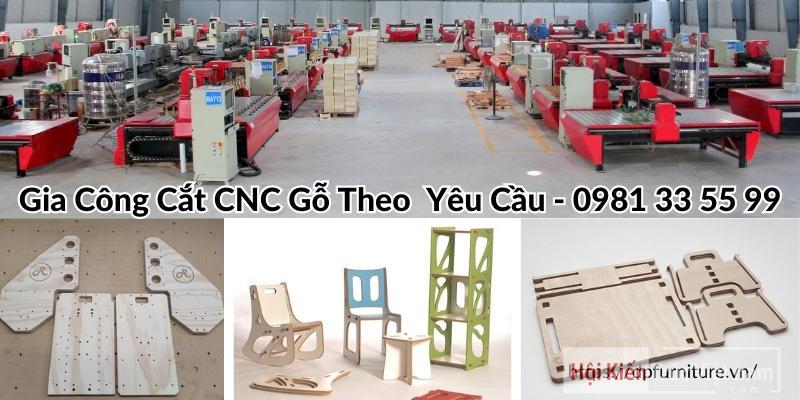 Địa chỉ gia công cắt CNC gỗ tại Tân Uyên, Bình Dương