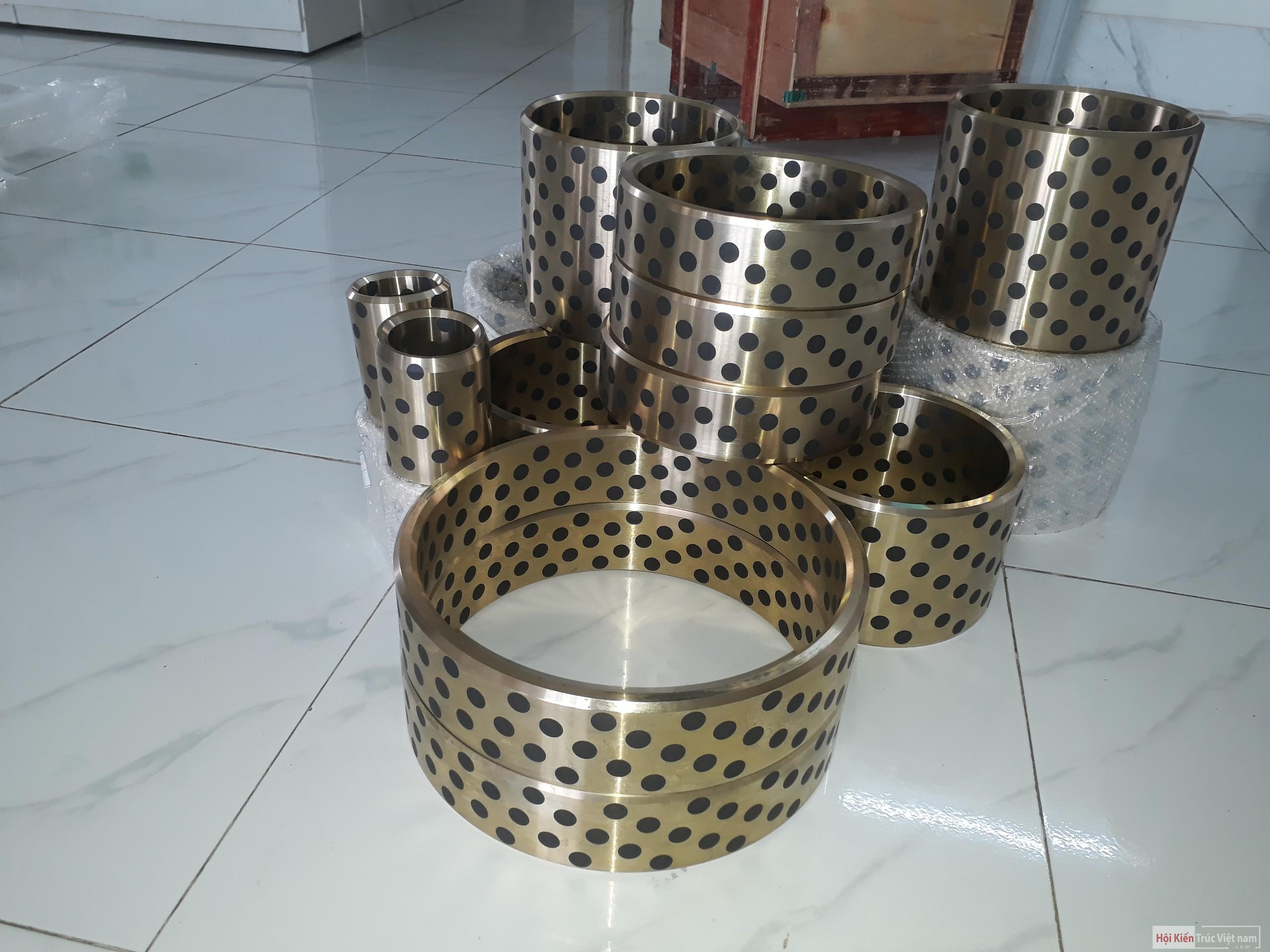 Tổng đại lý cung cấp các loại bạc đồng tự bôi trơn, bạc cầu, bạc Graphite