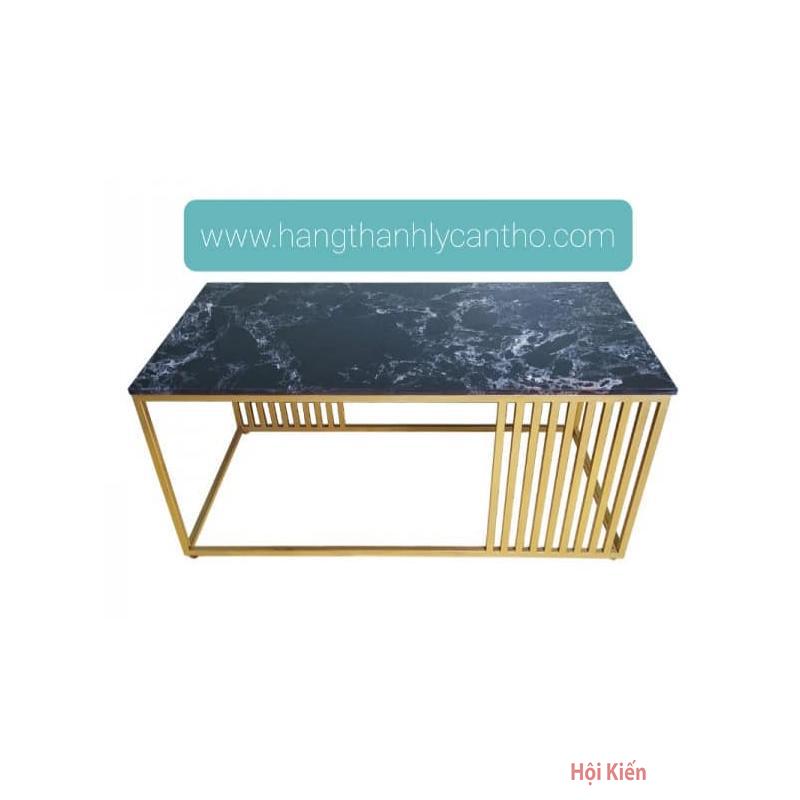 BÀN SOFA KHUNG SẮT CHỮ NHẬT 50 x 100 CM