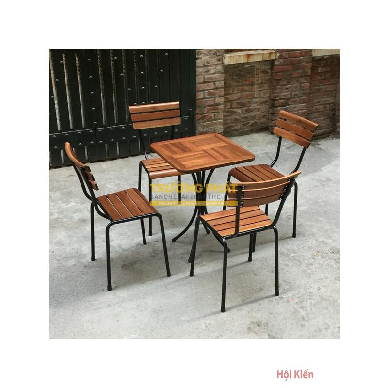BỘ BÀN 4 GHẾ CỐ ĐỊNH FANSI