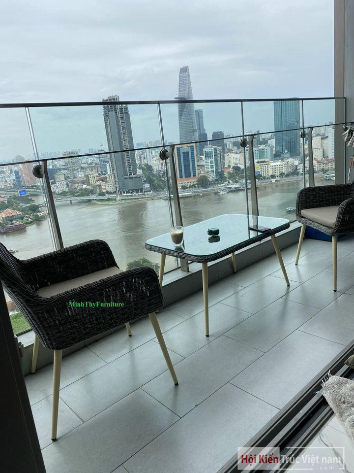 Set bàn ghế ban công cho chung cư