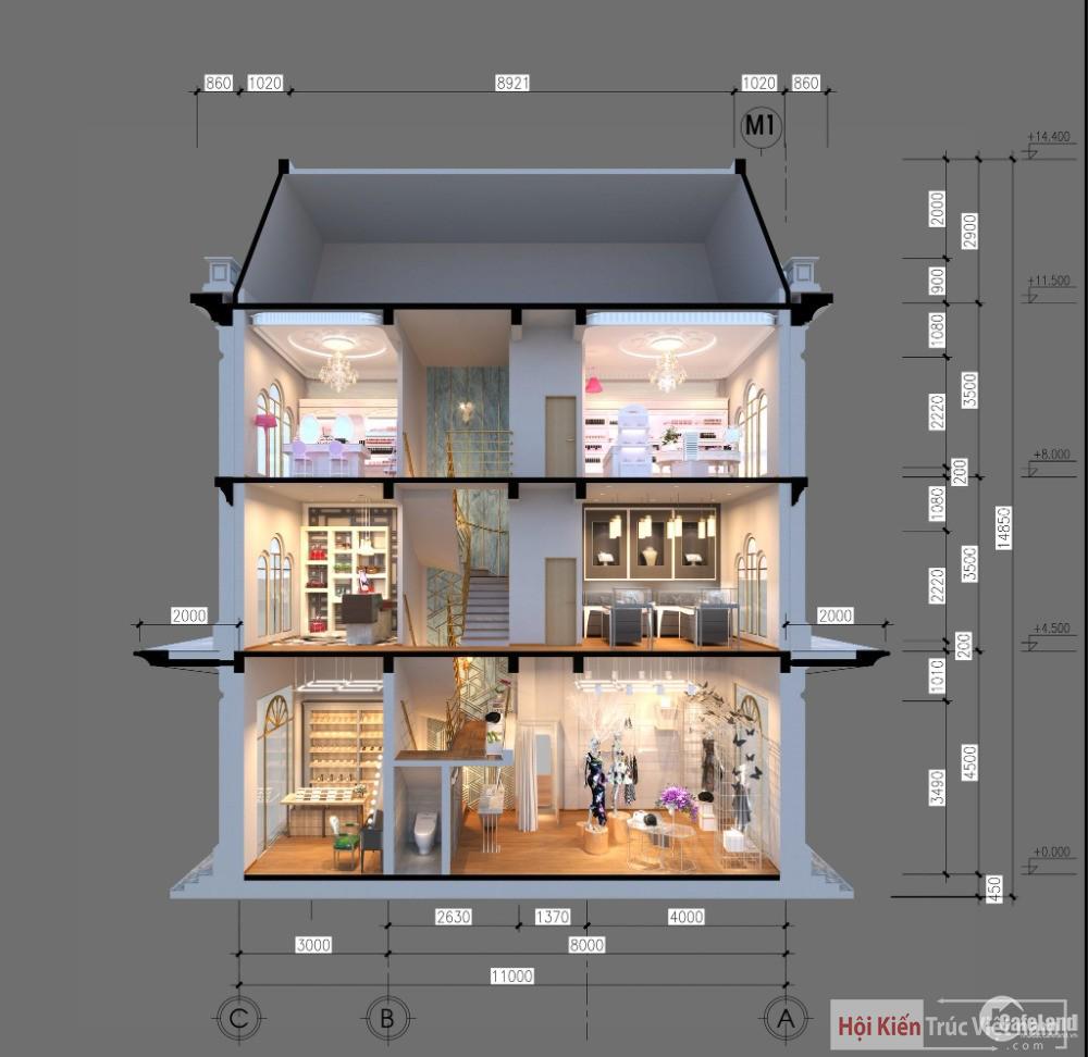 MỞ BÁN SHOPHOUSE TẠI KHU CHỢ HẠNG I LĂNG CÔ HUẾ