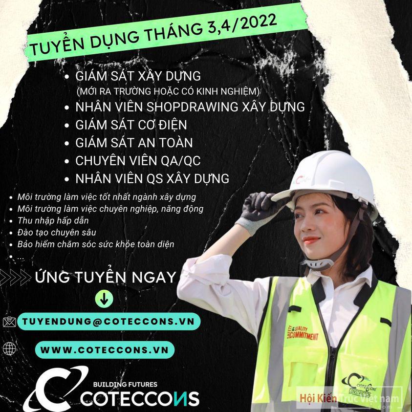 ❤️COTECCONS TUYỂN DỤNG❤️️