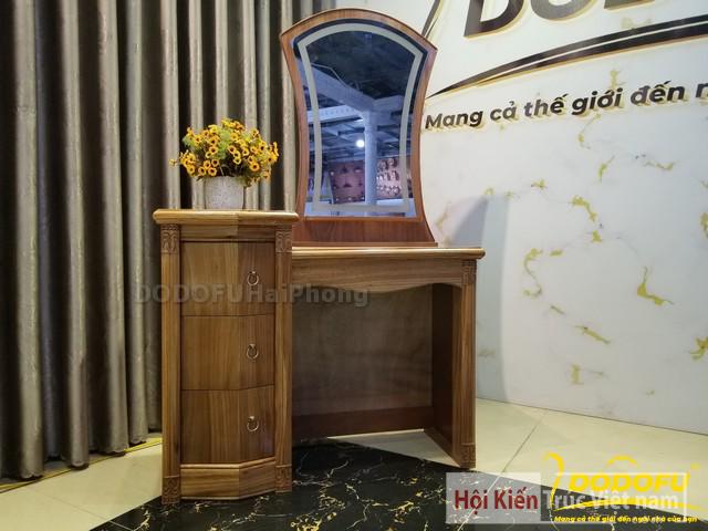 Bàn trang điểm gỗ Hương – BTĐ 03