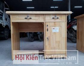 BÀN LÀM VIỆC GỖ THÔNG 1M - SP528