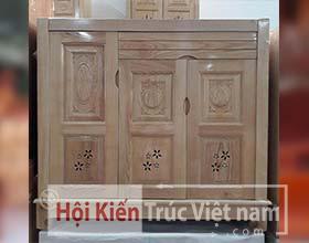 TỦ GIÀY DÉP SỒI ĐỤC BÔNG 3C - SP90