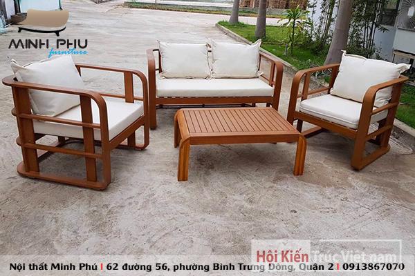 SOFA GỖ TRÀM XUẤT KHẨU NHẬT